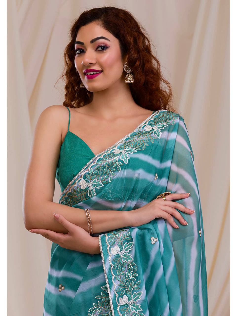 Mono Beglory Silk Saree With Multy Color With Blouse Saree